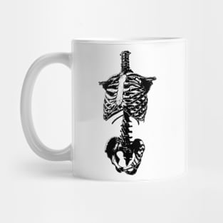 Skeleton Torso Mug